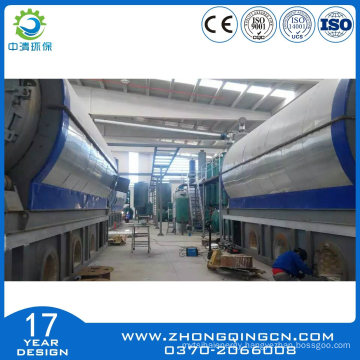 Zq-8 Waste Tyre Pyrolysis Plant with Ce, ISO, SGS